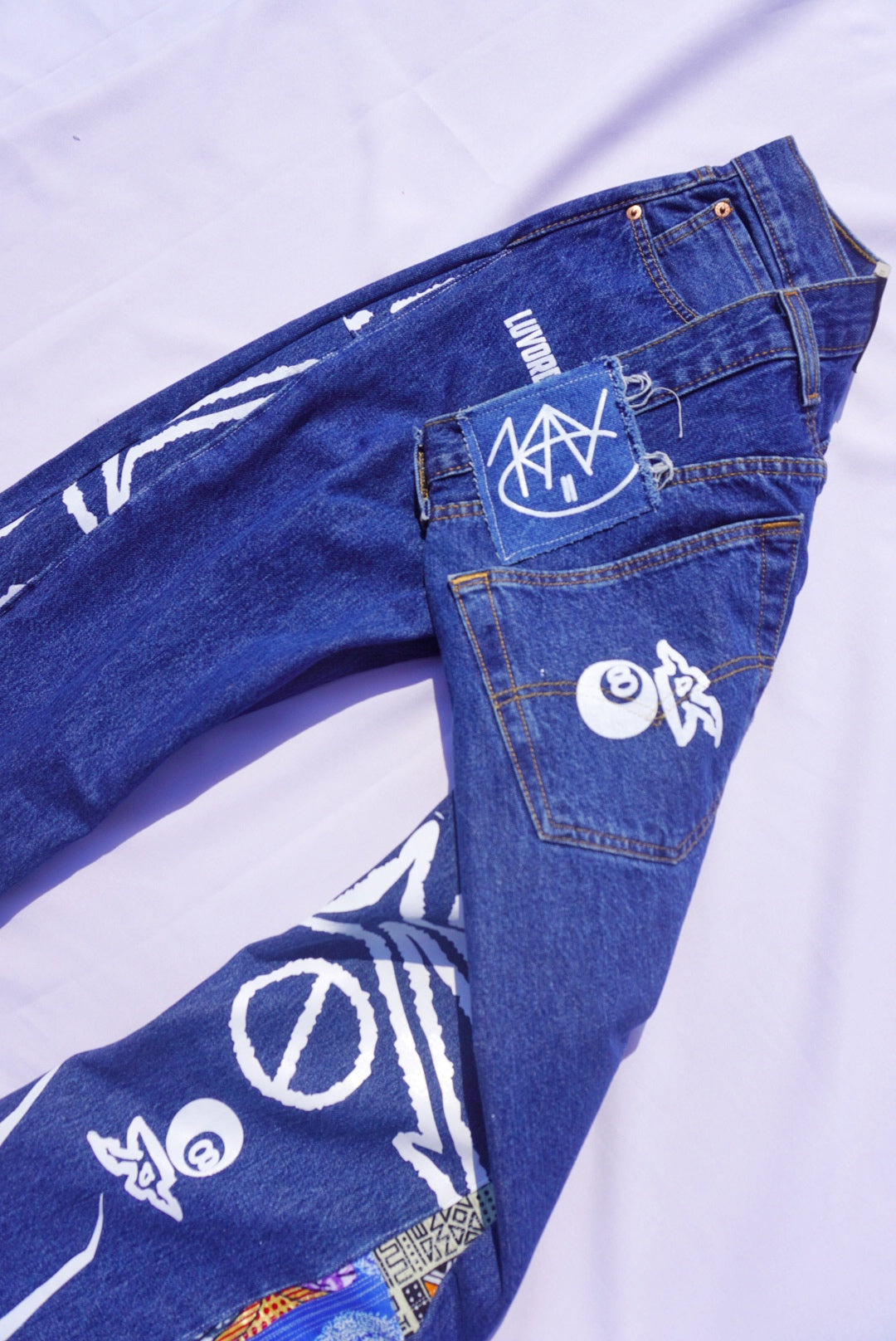 WIDE FLARE LUVORDRUGS 501 Levi Jeans - KAYC