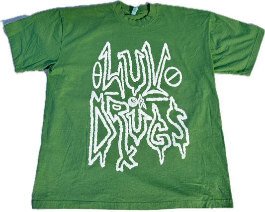 LUVORDRUGS T SHIRT “ Chile Verde Green “ SIZE XL