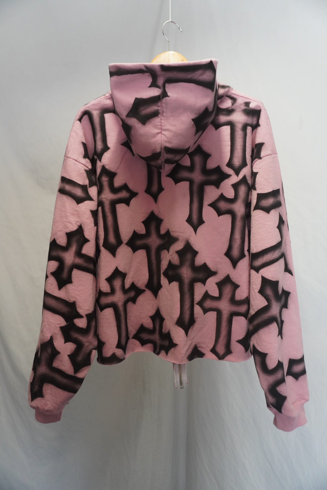 LUVORDRUGS “L.OR.D” Airbrushed Gothic Cross KAYC ‘25 Jacket