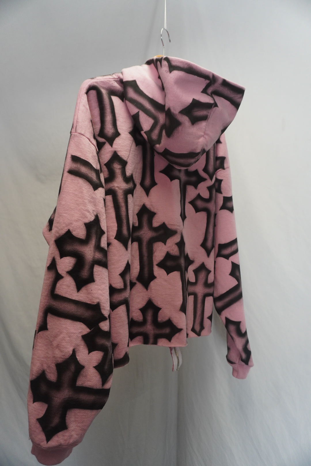 LUVORDRUGS “L.OR.D” Airbrushed Gothic Cross KAYC ‘25 Jacket