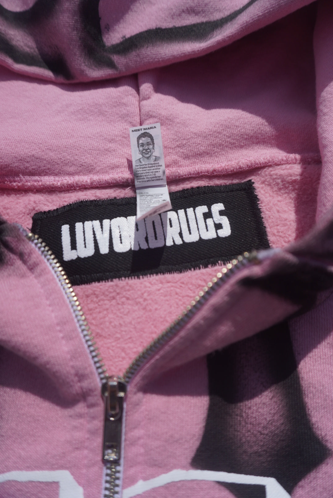 LUVORDRUGS “L.OR.D” Airbrushed Gothic Cross KAYC ‘25 Jacket